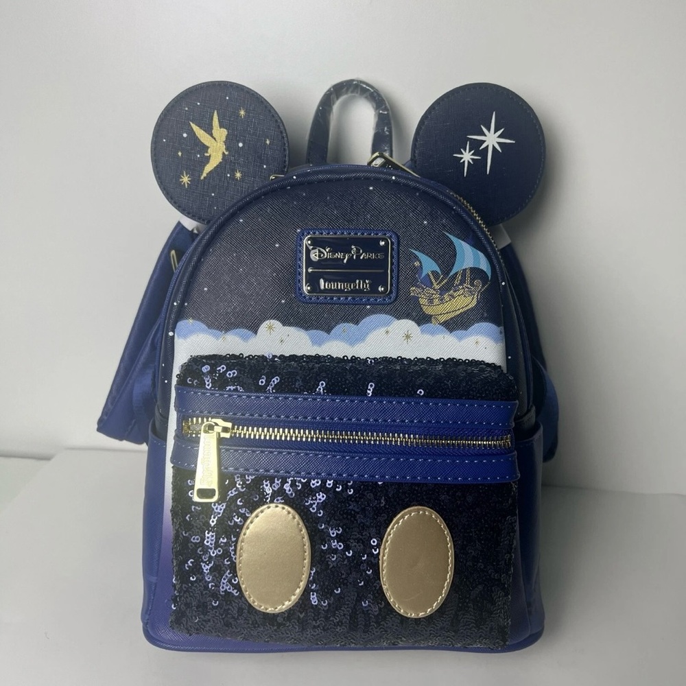 Peter Pan loungefly backpack